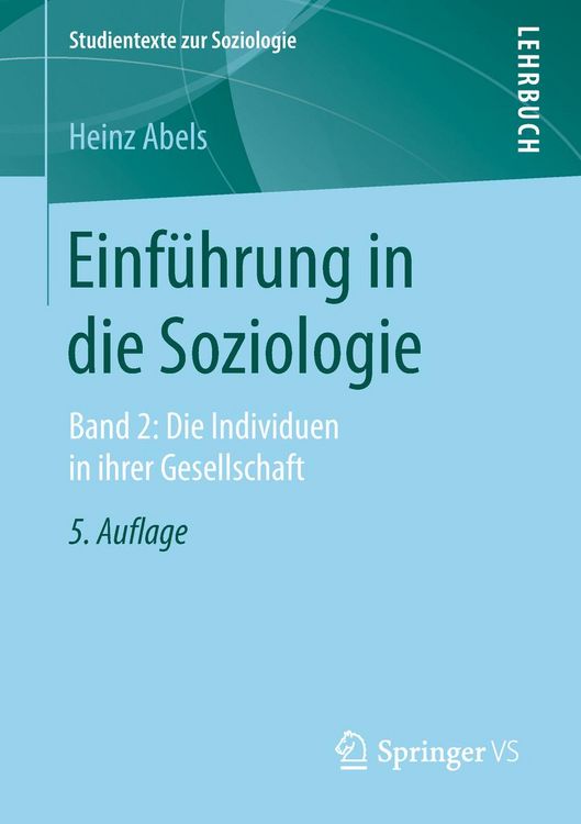 Produktbild: Einf&uuml;hrung in die Soziologie