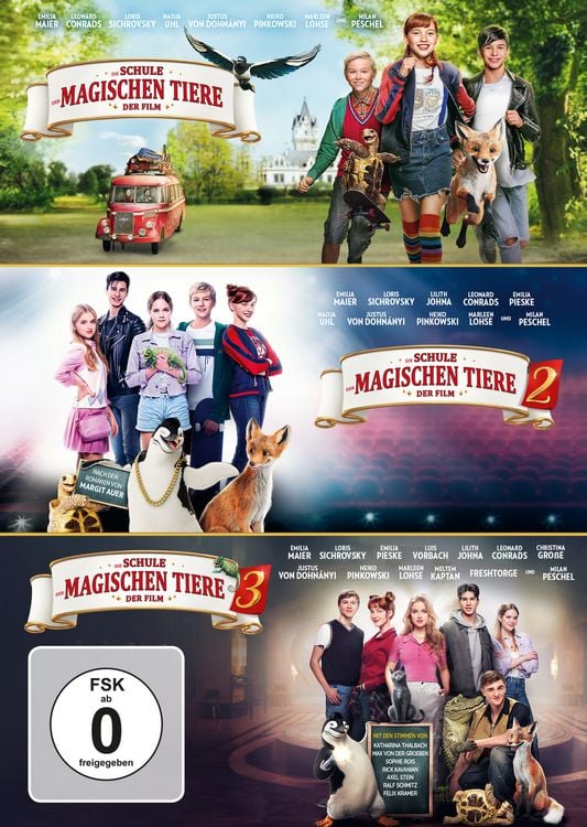 Produktbild: Die Schule der magischen Tiere 3 [3 DVDs]