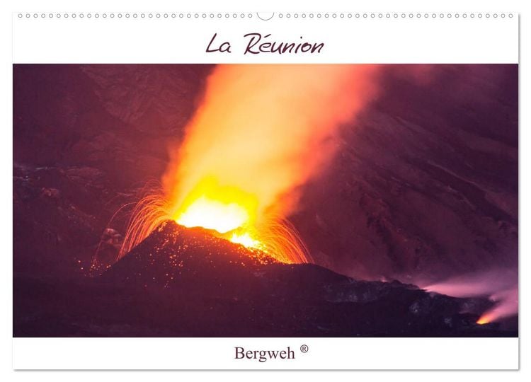 Produktbild: La R&eacute;union - Bergweh &reg; (Wandkalender 2026 DIN A2 quer), CALVENDO Monatskalender