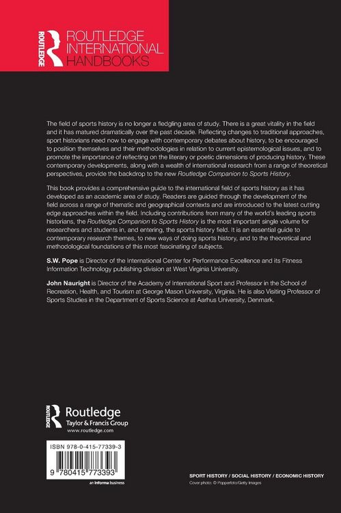 Produktbild: Routledge Companion to Sports History