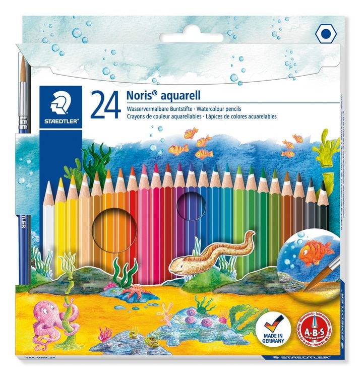 Produktbild: STAEDTLER Aquarellstifte Noris aquarell 24er Set