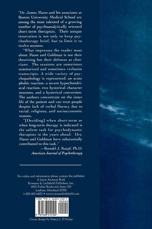 Produktbild: Casebook in Time-Limited Psychotherapy