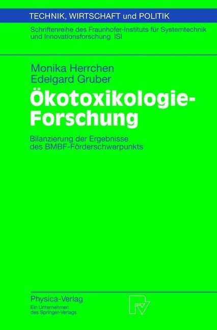 Produktbild: &Ouml;kotoxikologie-Forschung