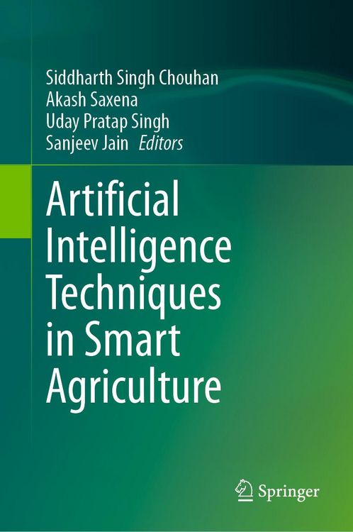 Produktbild: Artificial Intelligence Techniques in Smart Agriculture