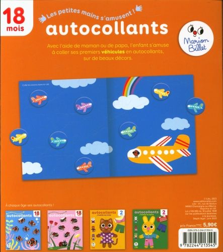 Produktbild: Les petites mains s'amusent ! : autocollants 18 mois