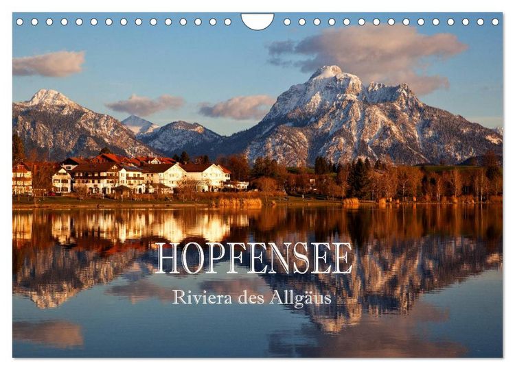 Produktbild: Hopfensee - Riviera des Allg&auml;us (Wandkalender 2026 DIN A4 quer), CALVENDO Monatskalender