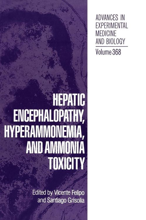Produktbild: Hepatic Encephalopathy, Hyperammonemia and Toxicity