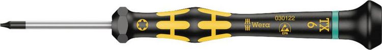 Produktbild: Wera 1567 ESD Torx-Schraubendreher Gr&ouml;&szlig;e (Schraubendreher) T 6 Klingenl&auml;nge: 40mm 1St.