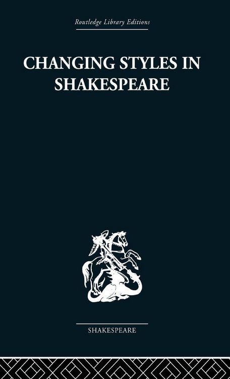 Produktbild: Changing Styles in Shakespeare