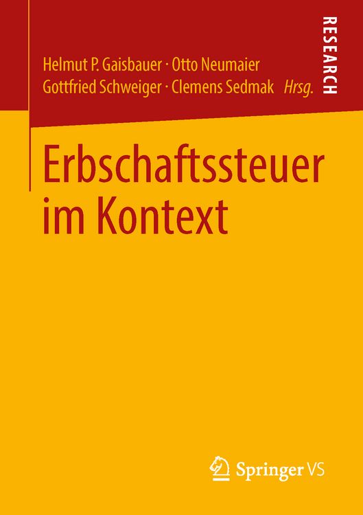 Produktbild: Erbschaftssteuer im Kontext