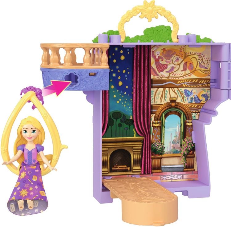 Produktbild: Disney Prinzessin Kleine Puppen Rapunzel Stacking Castle