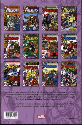 Produktbild: The Avengers : l'int&eacute;grale : 1980