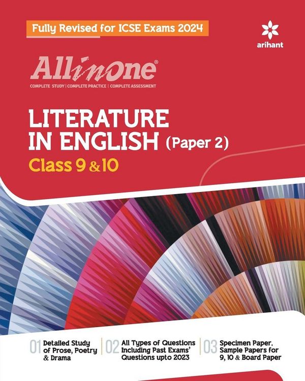 Produktbild: All In One Class 9th and 10th Literature in English (Paper 2) for ICSE Exam 2024