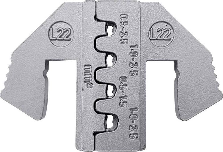 Produktbild: TOOLCRAFT TO-9624939 Crimpeinsatz ST Buchsenkontakt 0.5 bis 2.5 mm&sup2; Passend f&uuml;r Marke (Zangen) TOOLCRAFT