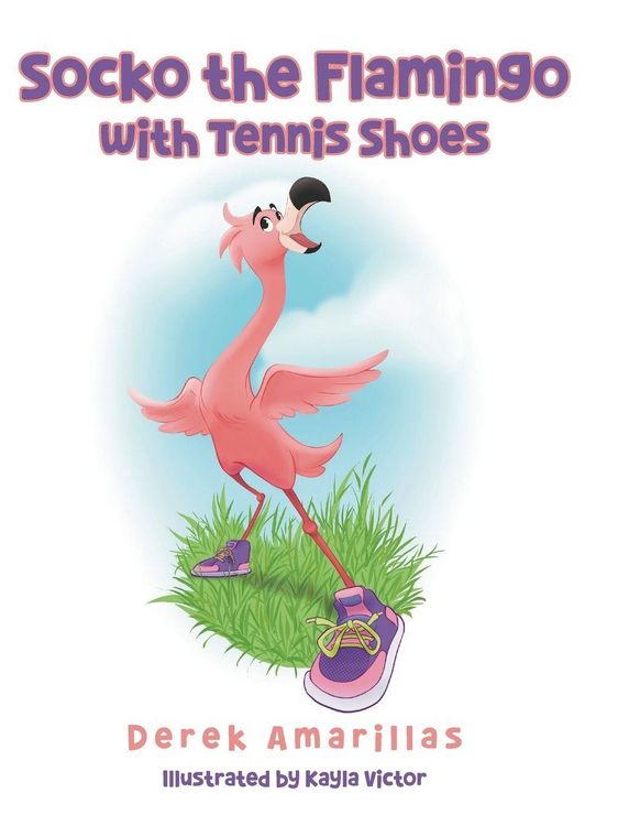 Produktbild: Socko the Flamingo with Tennis Shoes