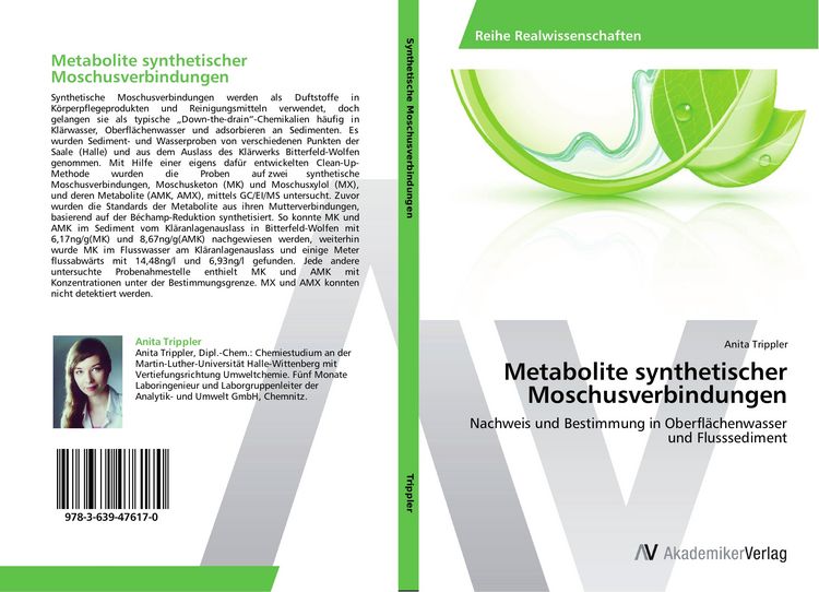 Produktbild: Metabolite synthetischer Moschusverbindungen