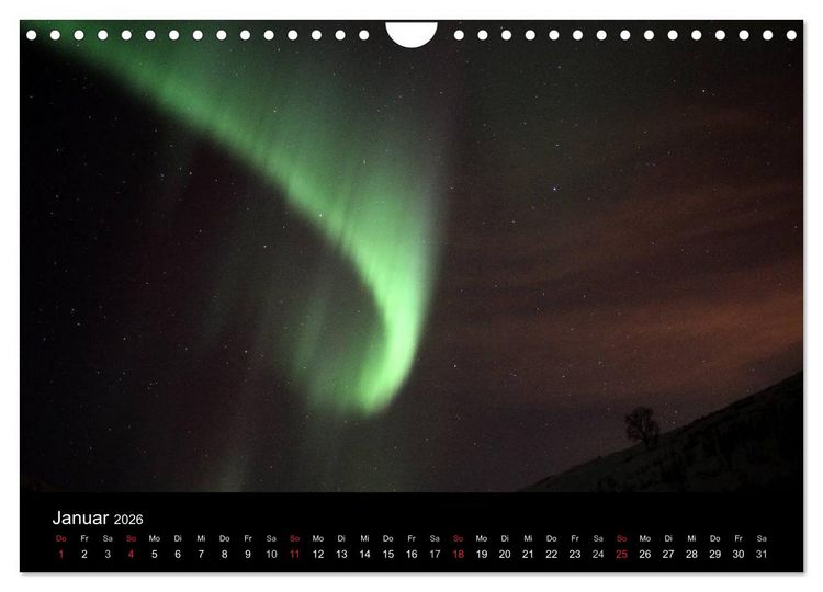 Produktbild: Wintertraum Nordnorwegen (Wandkalender 2026 DIN A4 quer), CALVENDO Monatskalender
