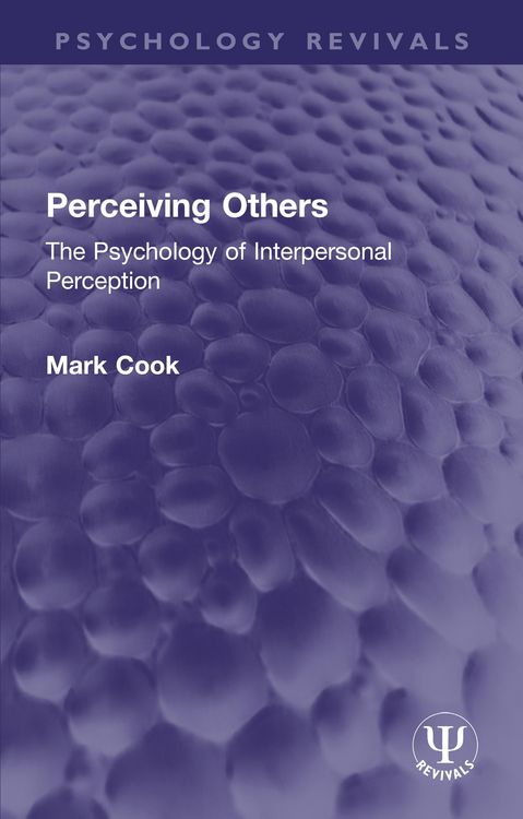 Produktbild: Perceiving Others