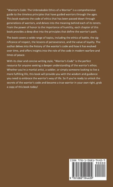 Produktbild: Warrior's Code