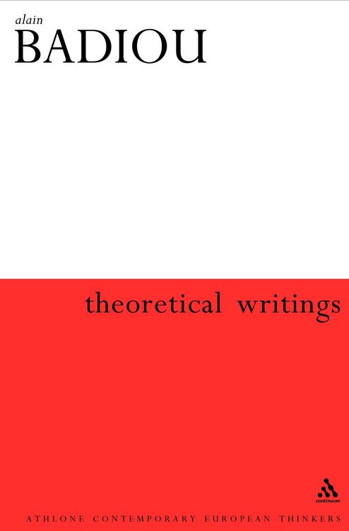Produktbild: Theoretical Writings