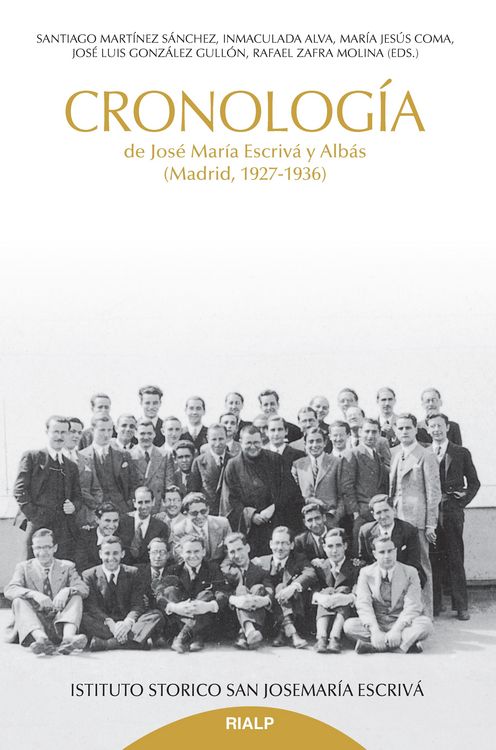 Produktbild: Cronolog&iacute;a de Jose Mar&iacute;a Escriv&aacute; y Alb&aacute;s