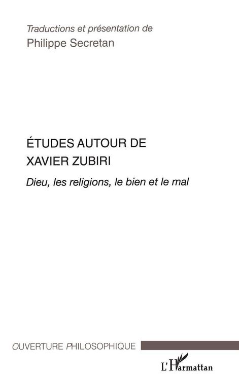 Produktbild: Etudes autour de Xavier Zubiri