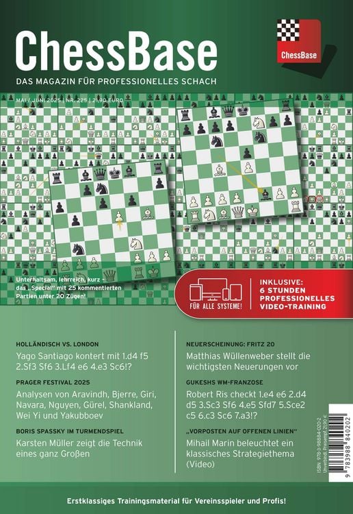 Produktbild: ChessBase Magazin #225