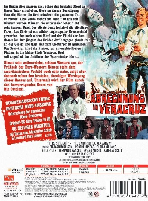 Produktbild: Abrechnung in Veracruz - Mediabook - Cover B (+ DVD)