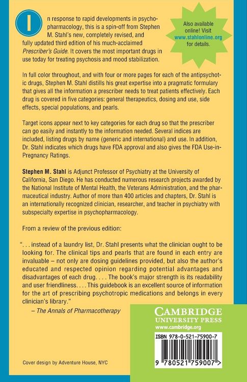 Produktbild: The Prescriber's Guide, Antipsychotics and Mood Stabilizers, Third Edition