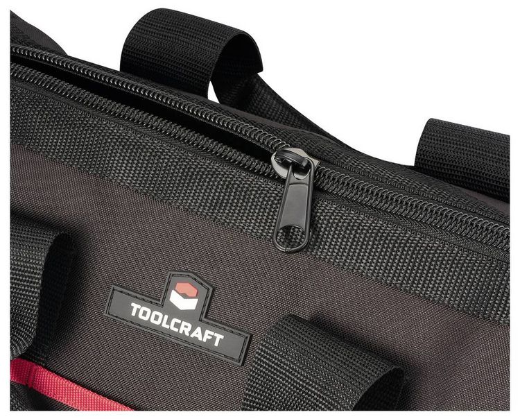 Produktbild: TOOLCRAFT TO-10748133 Universal Werkzeugtasche unbest&uuml;ckt (L x B x H) 320 x 210 x 230mm