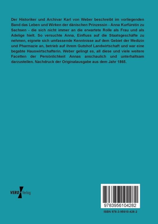 Produktbild: Anna Churf&uuml;rstin zu Sachsen