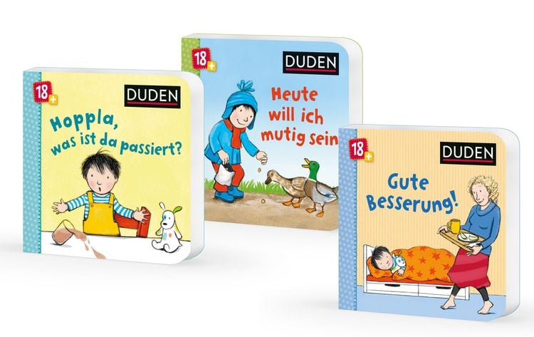 Produktbild: Duden 18+: Mein kleiner Trost-und-Mutmach-W&uuml;rfel