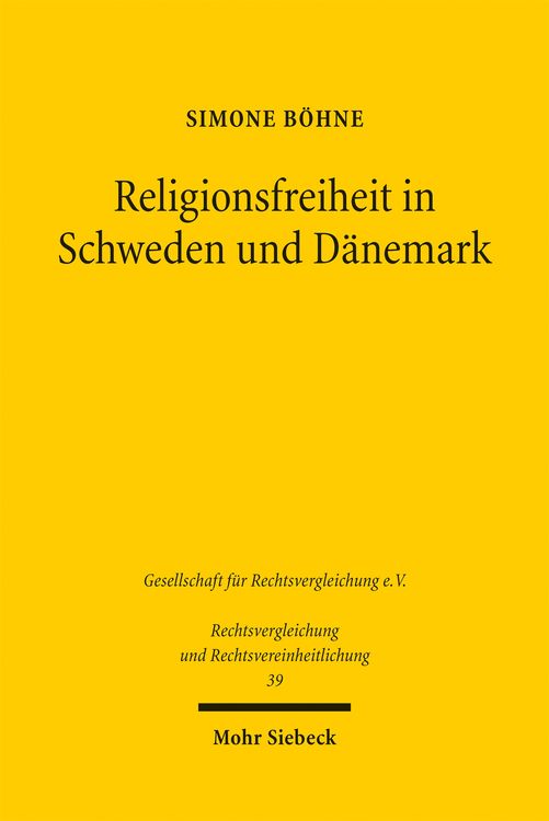 Produktbild: Religionsfreiheit in Schweden und D&auml;nemark