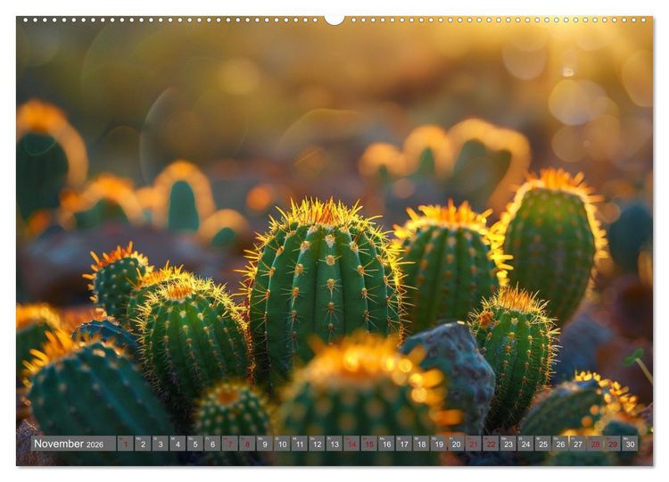 Produktbild: Kaktussi (Wandkalender 2026 DIN A2 quer), CALVENDO Monatskalender