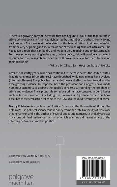 Produktbild: Federal Government and Criminal Justice