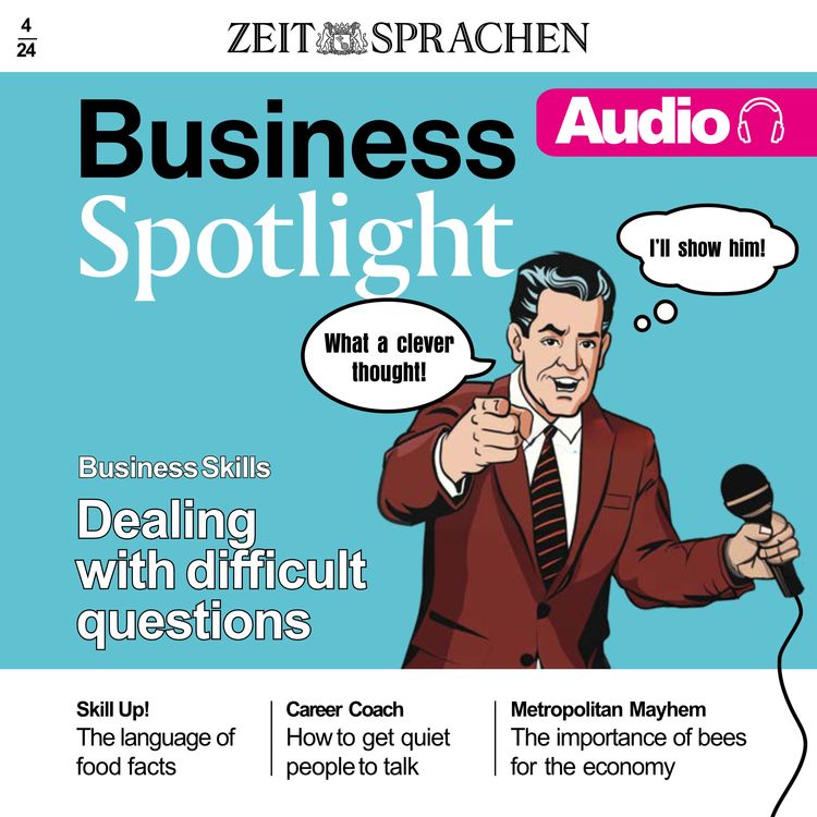 Produktbild: Business Englisch lernen Audio &ndash; Umgang mit schwierigen Fragen