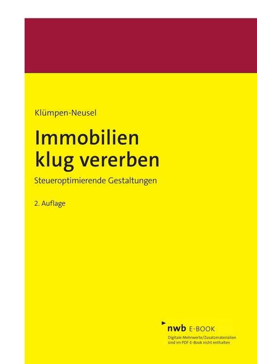 Produktbild: Immobilien klug vererben