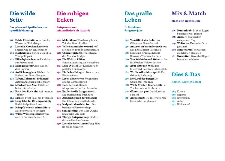 MARCO POLO Insider-Trips Chiemgau