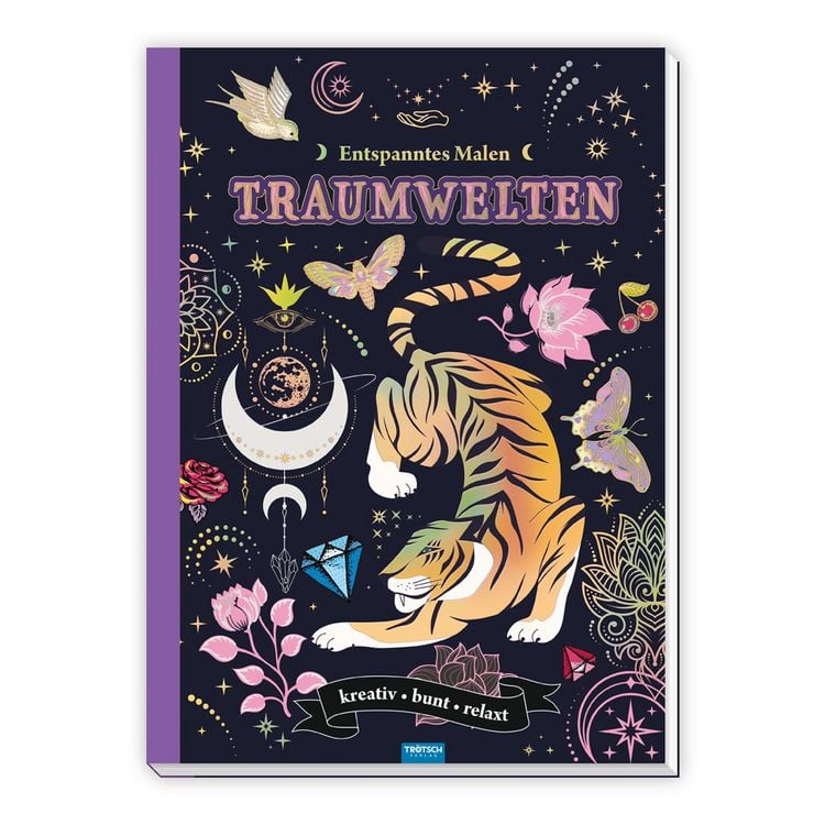 Produktbild: TR&Ouml;TSCH - Malbuch Entspanntes Malen Traumwelten