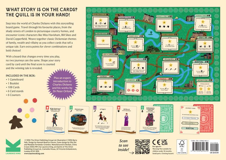 Produktbild: Charles Dickens Board Game