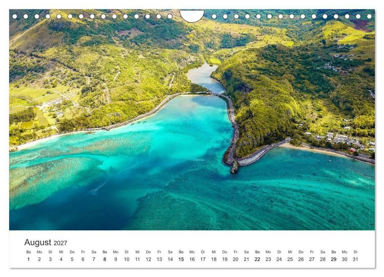 Produktbild: Traumhaftes Mauritius (Wandkalender 2027 DIN A4 quer), CALVENDO Monatskalender