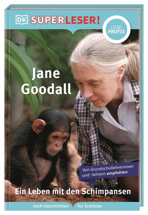 Produktbild: SUPERLESER! Jane Goodall. Ein Leben mit den Schimpansen