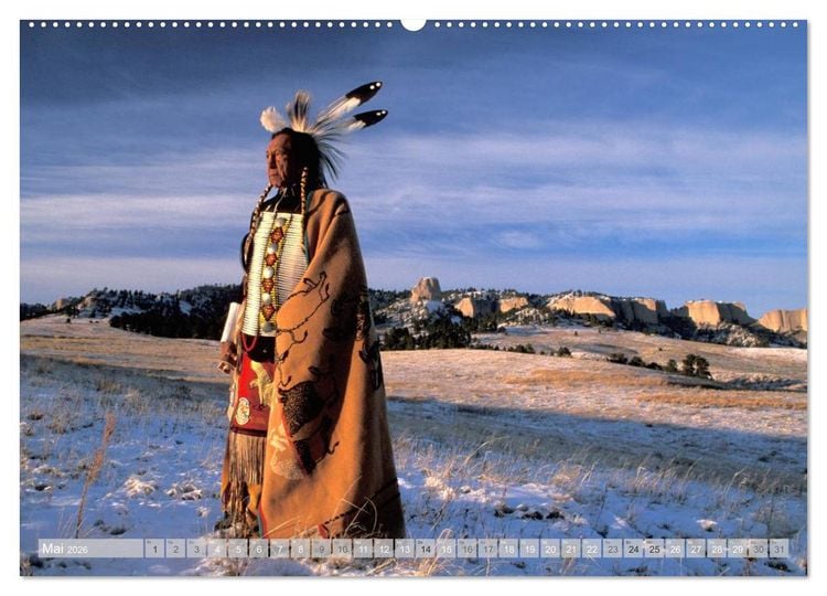 Produktbild: Magisches Indianerland (Wandkalender 2026 DIN A2 quer), CALVENDO Monatskalender