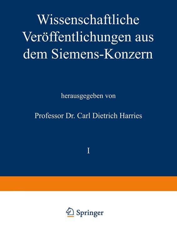 Produktbild: Wissenschaftliche Ver&ouml;ffentlichungen aus dem Siemens-Konzern