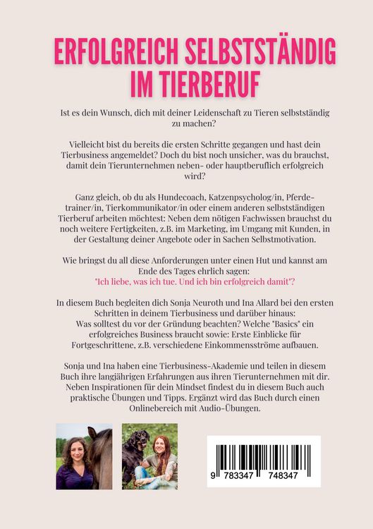 Produktbild: Lebe deine Berufung im Tierbusiness