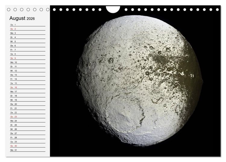 Produktbild: Sonne, Monde und Planeten (Wandkalender 2026 DIN A4 quer), CALVENDO Monatskalender