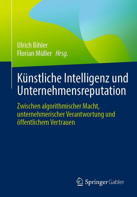 Produktbild: K&uuml;nstliche Intelligenz und Unternehmensreputation