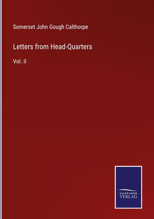 Produktbild: Letters from Head-Quarters