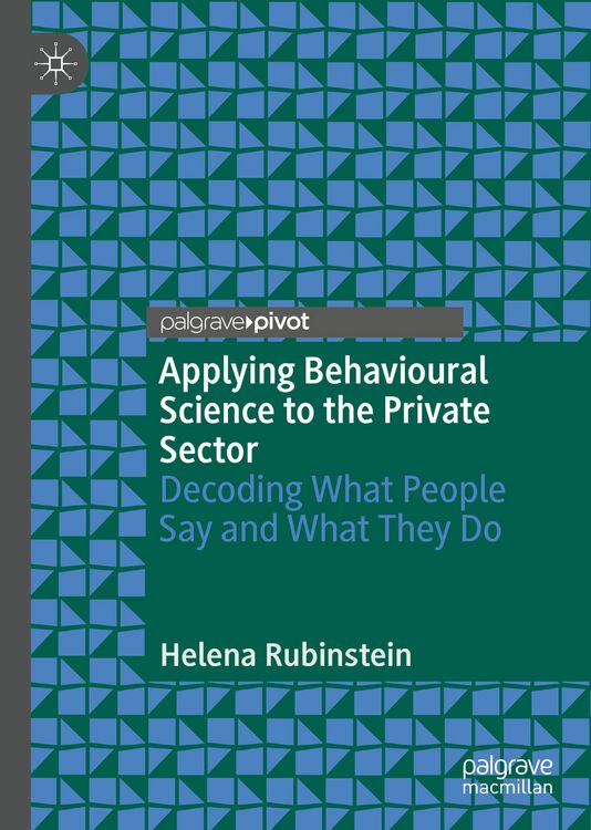Produktbild: Applying Behavioural Science to the Private Sector