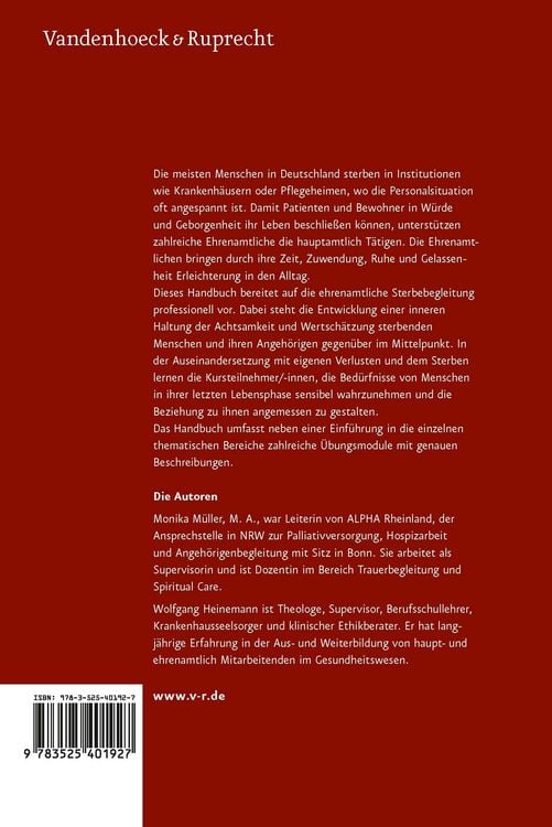 Produktbild: Ehrenamtliche Sterbebegleitung